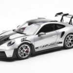 Porsche 911 992 GT3 Weissach Pack GT Strieborný Metalíza Norev 1:18