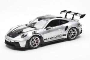 Porsche 911 992 GT3 Weissach Pack GT Strieborný Metalíza Norev 1:18 187366