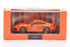 Porsche 911 992 Turbo S Gulf Oranžový Minichamps 1:43 WAP0209060N002 Kov – obrázok 4 z 4