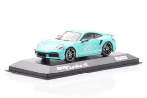 Porsche 911 992 Turbo S Mint Zelený Minichamps 1:43 WAP0209070N003 Kov – obrázok 2 z 4