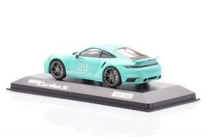 Porsche 911 992 Turbo S Mint Zelený Minichamps 1:43 WAP0209070N003 Kov – obrázok 3 z 4