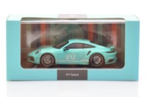 Porsche 911 992 Turbo S Mint Zelený Minichamps 1:43 WAP0209070N003 Kov – obrázok 4 z 4