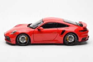 Porsche 911 992 Turbo S Sport Design Červený Minichamps 1:18 113069078 Kov – obrázok 4 z 8