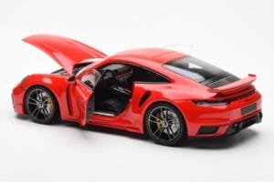 Porsche 911 992 Turbo S Sport Design Červený Minichamps 1:18 113069078 Kov – obrázok 5 z 8