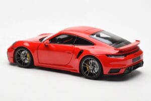 Porsche 911 992 Turbo S Sport Design Červený Minichamps 1:18 113069078 Kov – obrázok 7 z 8