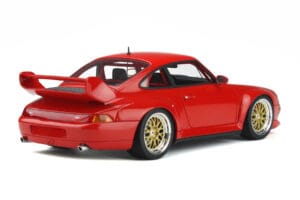 Porsche 911 993 Carrera 3.8 RSR Červený GT Spirit 1:18 GT366 Živica – obrázok 2 z 5
