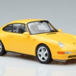 Porsche 911 993 Carrera Žltý Norev 1:18 187596 Kov - image 4 of 6