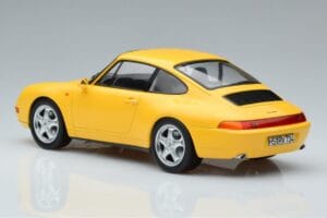Porsche 911 993 Carrera Žltý Norev 1:18 187596 Kov – obrázok 5 z 6