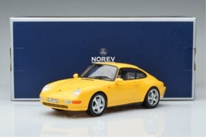 Porsche 911 993 Carrera Žltý Norev 1:18 187596 Kov – obrázok 6 z 6