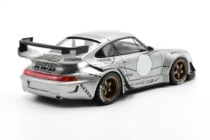 Porsche 911 993 RWB Strieborný Phantom Asia Edition GT Spirit 1:18 CLDC017 Živica – obrázok 2 z 6
