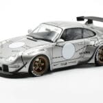 Porsche 911 993 RWB Strieborný Phantom Asia Edition GT Spirit 1:18 CLDC017 Živica