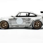 Porsche 911 993 RWB Strieborný Phantom Asia Edition GT Spirit 1:18 CLDC017 Živica - image 3 of 6