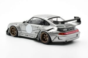 Porsche 911 993 RWB Strieborný Phantom Asia Edition GT Spirit 1:18 CLDC017 Živica – obrázok 5 z 6