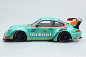 Porsche 911 993 RWB Vaillant GT Spirit 1:18 GT869 Živica – obrázok 3 z 6