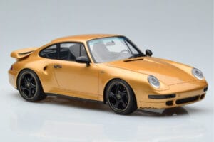 Porsche 911 993 Turbo S Project Gold GT Spirit 1:18 GT836 Živica – obrázok 4 z 6