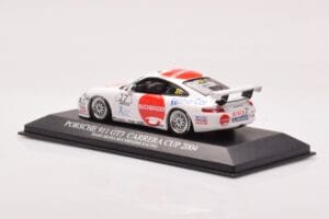 Porsche 911 996 GT3 Cup Team Araxa Buchbinder Racing #27 Landen Porsche Carrera Cup 2004 Minichamps 1:43 400046227 Kov – obrázok 3 z 4