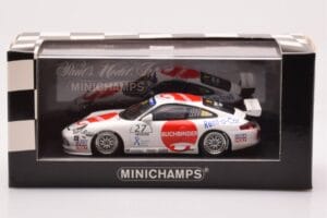 Porsche 911 996 GT3 Cup Team Araxa Buchbinder Racing #27 Landen Porsche Carrera Cup 2004 Minichamps 1:43 400046227 Kov – obrázok 4 z 4