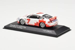 Porsche 911 996 GT3 Cup CIBC #7 L. Wilkins Daytona 250 2003 Minichamps 1:43 400036907 Kov – obrázok 3 z 4