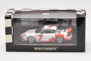 Porsche 911 996 GT3 Cup CIBC #7 L. Wilkins Daytona 250 2003 Minichamps 1:43 400036907 Kov – obrázok 4 z 4