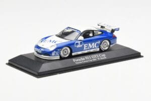 Porsche 911 996 GT3 Cup EMC2 #3 W. Henzler Porsche Carrera Cup 2004 Minichamps 1:43 400046203 Kov – obrázok 2 z 3