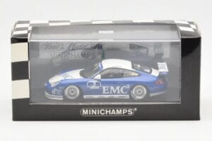 Porsche 911 996 GT3 Cup EMC2 #3 W. Henzler Porsche Carrera Cup 2004 Minichamps 1:43 400046203 Kov – obrázok 3 z 3