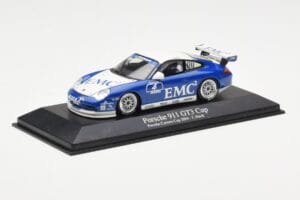 Porsche 911 996 GT3 Cup EMC2 #4 Hardt Porsche Carrera Cup 2004 Minichamps 1:43 400046204 Kov – obrázok 2 z 4