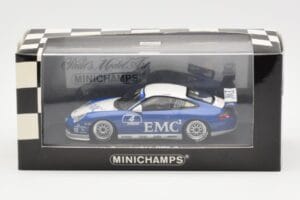 Porsche 911 996 GT3 Cup EMC2 #4 Hardt Porsche Carrera Cup 2004 Minichamps 1:43 400046204 Kov – obrázok 4 z 4
