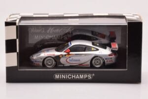 Porsche 911 996 GT3 Cup Infineon #5 W. Henzler Porsche Supercup Winner 2004 Minichamps 1:43 400046205 Kov – obrázok 4 z 4