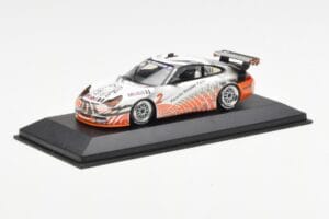Porsche 911 996 GT3 Cup Mobil 1 #2 V. Ickx Carrera Cup 2004 Minichamps 1:43 403046282 Kov – obrázok 2 z 4