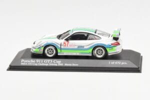 Porsche 911 996 GT3 Cup #57 M. Snow IMSA GT3 Challenge 2008 Minichamps 1:43 400086757