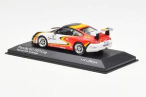 Porsche 911 996 GT3 Cup #9 D. Dermont Porsche Supercup 2006 Minichamps 1:43 400066409 Kov – obrázok 3 z 4