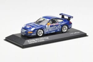 Porsche 911 996 GT3 Cup Team Morellato #16 O. Maximin Porsche Supercup 2006 Minichamps 1:43 400066416 Kov – obrázok 2 z 4