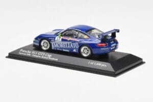 Porsche 911 996 GT3 Cup Team Morellato #17 R. Westbrook Porsche Supercup Champion 2006 Minichamps 1:43 400066417 Kov – obrázok 3 z 4