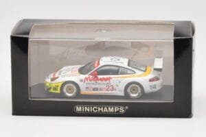 Porsche 911 996 GT3 RS McKenna #23 T. Bernhard / J. Bergmeister / M. Maassen 12 Hours of Sebring 2004 Minichamps 1:43 4000464 – obrázok 4 z 4
