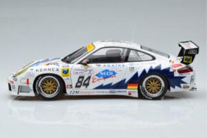 Porsche 911 996 GT3 R J. Ickx 24 Hours of Le Mans 2003 AUTOart 1:18 80379 Kov – obrázok 4 z 7