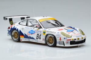 Porsche 911 996 GT3 R J. Ickx 24 Hours of Le Mans 2003 AUTOart 1:18 80379 Kov – obrázok 5 z 7