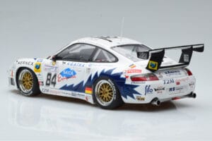 Porsche 911 996 GT3 R J. Ickx 24 Hours of Le Mans 2003 AUTOart 1:18 80379 Kov – obrázok 6 z 7