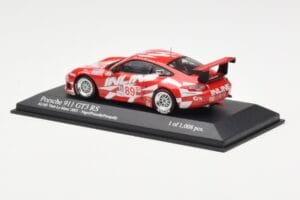 Porsche 911 996 GT3 RS Inline #89 B. Frisselle / D. Negri / S. Pumpelly ALMS Petit Le Mans 2003 Minichamps 1:43 400036989 Kov – obrázok 3 z 4