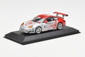 Porsche 911 996 GT3 RSR Flying Lizard #80 S. Neiman / J. Pechnik / J. Van Overbeek GT2 Class 24 Hours of Le Mans 2005 Minicha – obrázok 2 z 4