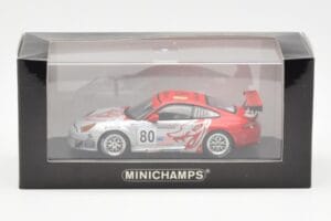 Porsche 911 996 GT3 RSR Flying Lizard #80 S. Neiman / J. Pechnik / J. Van Overbeek GT2 Class 24 Hours of Le Mans 2005 Minicha – obrázok 4 z 4