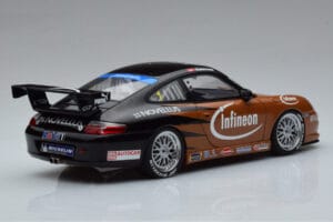 Porsche 911 996 GT3 R #2 S. Miau Carrera Cup Asia 2004 AUTOart 1:18 80488 Kov – obrázok 3 z 7