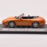 Porsche 911 997 Carrera 4 Kabriolet Oranžový Metalický Minichamps 1:43