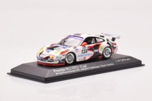 Porsche 911 997 GT3 Cup #124 Mattheus / Geoffroy / Vanbellingen / Fumal 24 Hours of Spa 2005 Minichamps 1:43 400056224 Kov – obrázok 2 z 4