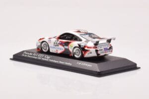 Porsche 911 997 GT3 Cup #124 Mattheus / Geoffroy / Vanbellingen / Fumal 24 Hours of Spa 2005 Minichamps 1:43 400056224 Kov – obrázok 3 z 4