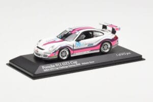 Porsche 911 997 GT3 Cup #56 M. Snow IMSA GT3 Challenge 2008 Minichamps 1:43 400086456 Kov – obrázok 2 z 4
