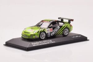 Porsche 911 997 GT3 Cup #8 E. Brown IMSA GT3 Challenge 2009 Minichamps 1:43 400096708 Kov – obrázok 2 z 4