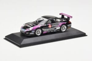 Porsche 911 997 GT3 Cup Swissvax #30 K. Sasaki Carrera Cup Asia Macau 2007 Minichamps 1:43 400076430 Kov – obrázok 2 z 4