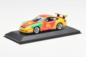Porsche 911 997 GT3 Cup Visit Sri Lanka #6 D. Malagamuwa Carrera Cup Asia Macau 2007 Minichamps 1:43 400076406 Kov – obrázok 2 z 4