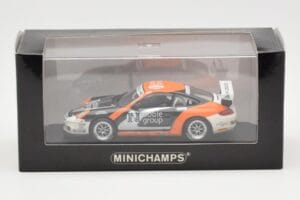 Porsche 911 997 GT3 Cup Noble Group #6 D. Watts Carrera Cup GB 2009 Minichamps 1:43 400076409 Kov – obrázok 4 z 4