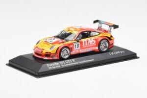 Porsche 911 997 GT3 R ITAS #18 De Lorenzi / Bonetti / Caccia / Bontempelli 24 Hours of Spa 2011 Minichamps 1:43 400118918 Kov – obrázok 2 z 4